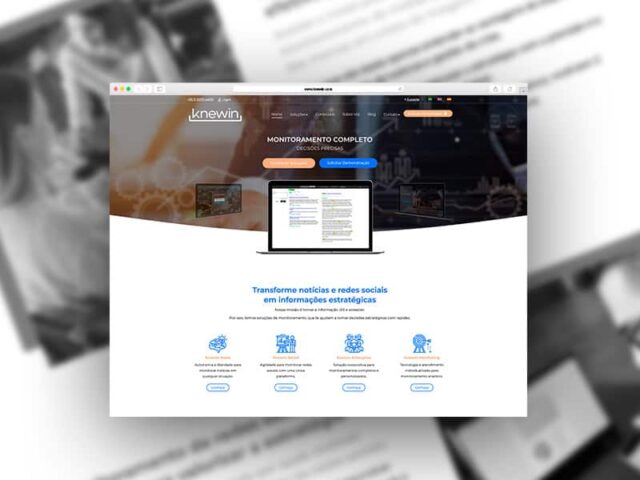 Criação de Site Profissional Site Knewin