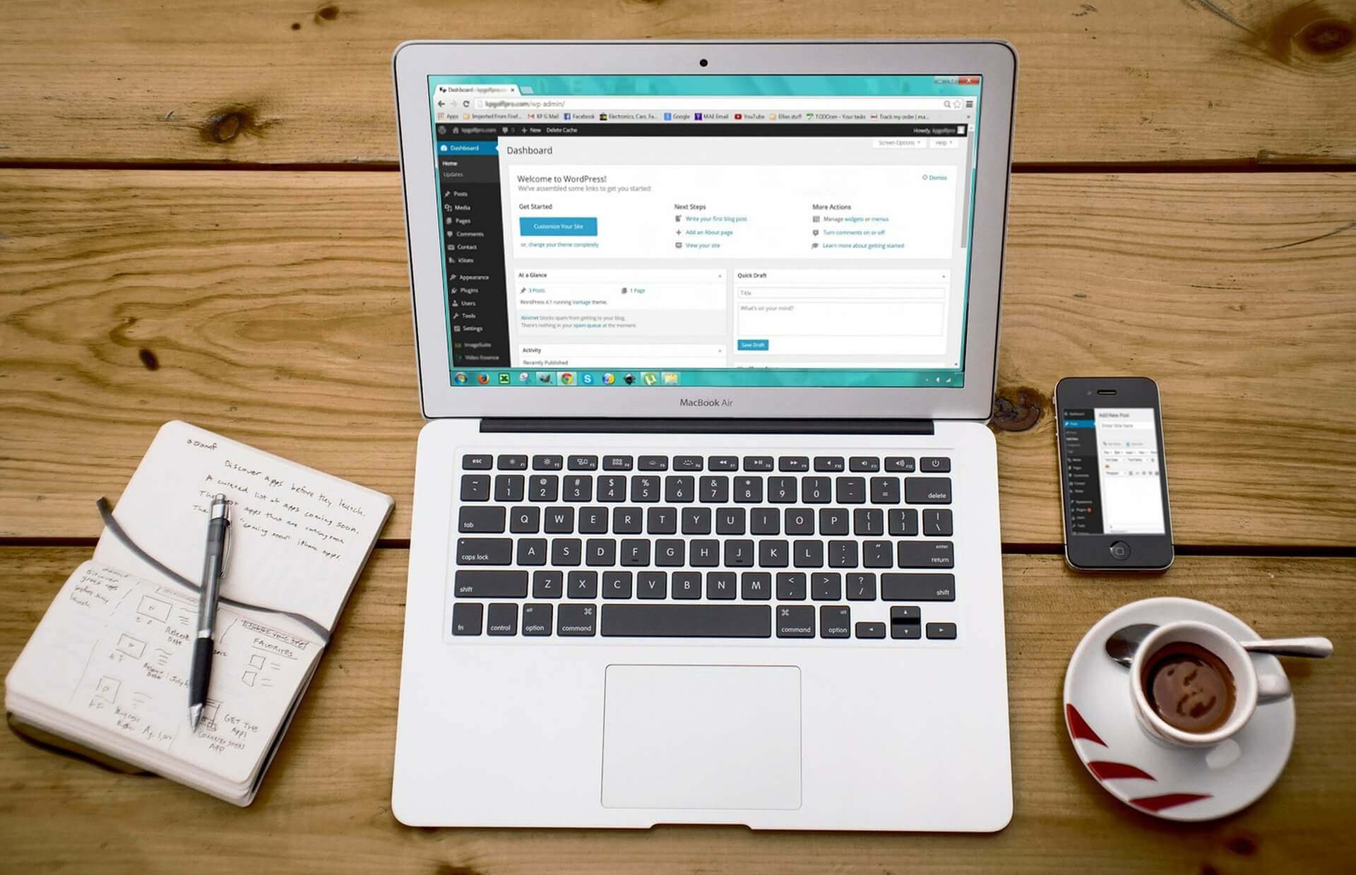 Site Institucional em WordPress