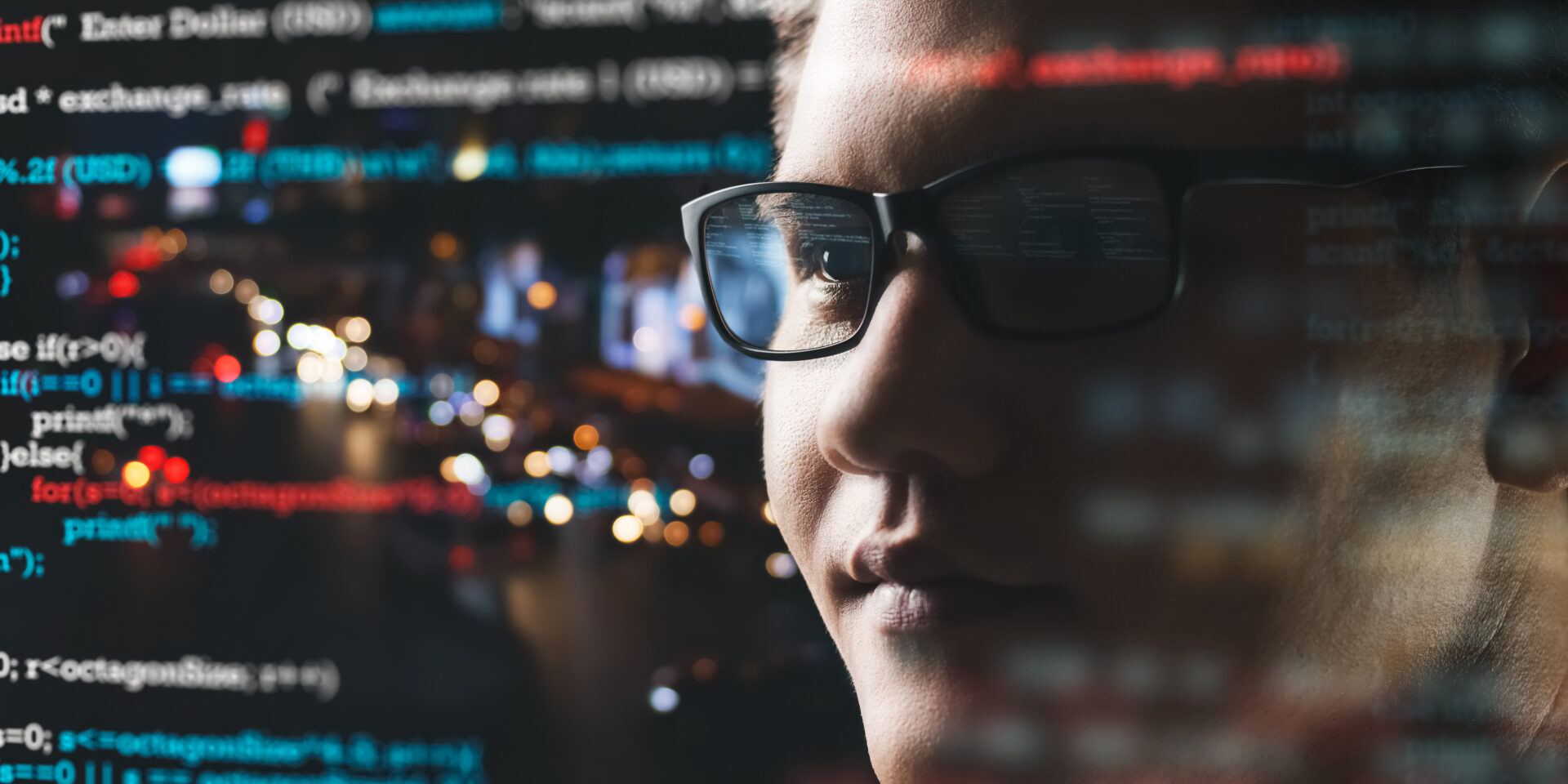 Webdesigner utilizando inteligência artificial para criar sites